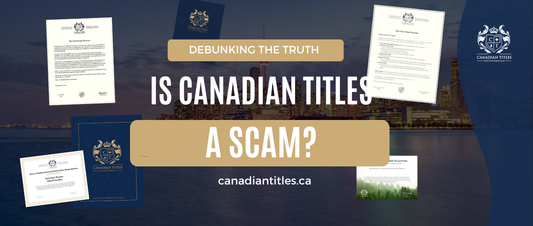 Is Canadian Titles a Scam? Here's the Simple Truth